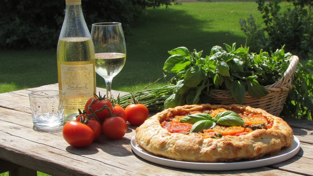 versatile chardonnay complements tomato