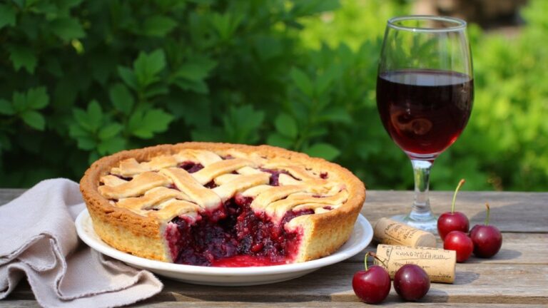 cherry pie wine pairing