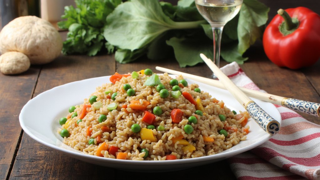 flavorful vegetable rice medley