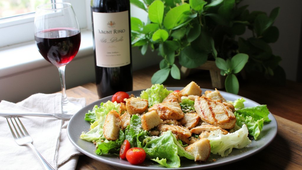 light red wine pairing