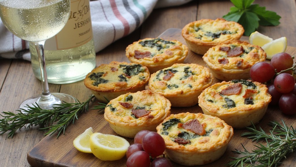mini quiche flavor harmony