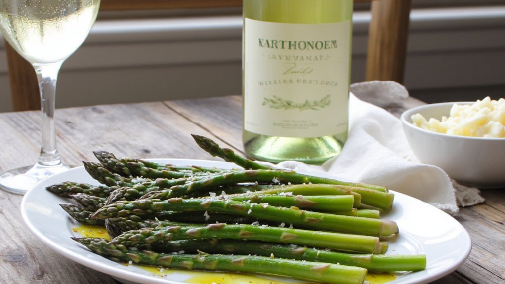 pair with crisp sauvignon blanc