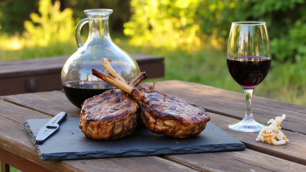 serve wine at proper temperature