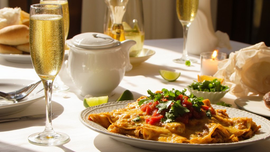 sparkling wines enhance spicy dishes