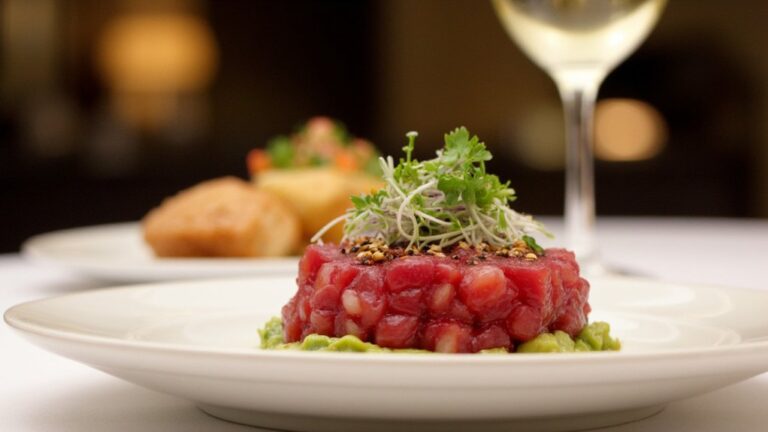 tuna tartare wine pairing
