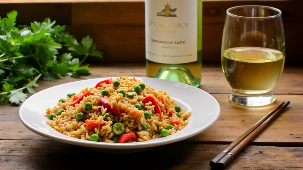 vegetable fried rice pairing
