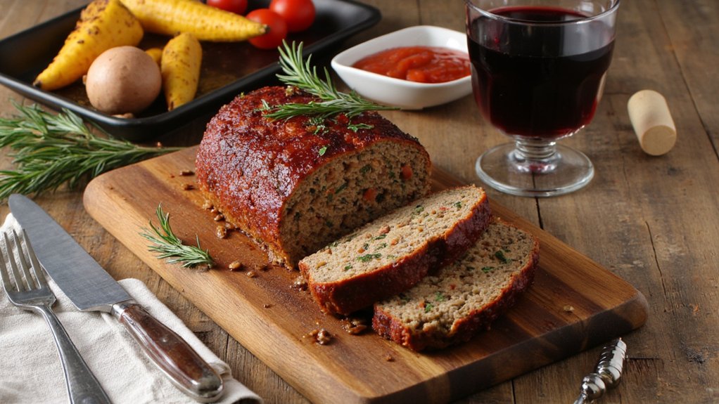 vegetarian meatloaf wine pairings