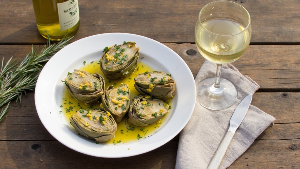 wine pairing for artichokes