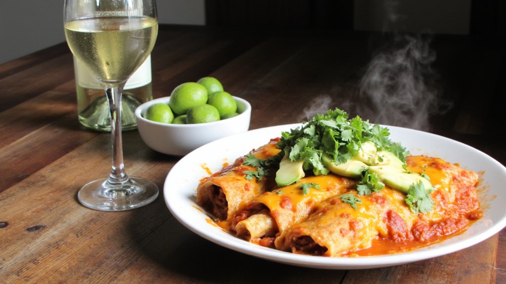 wine pairing for chicken enchiladas