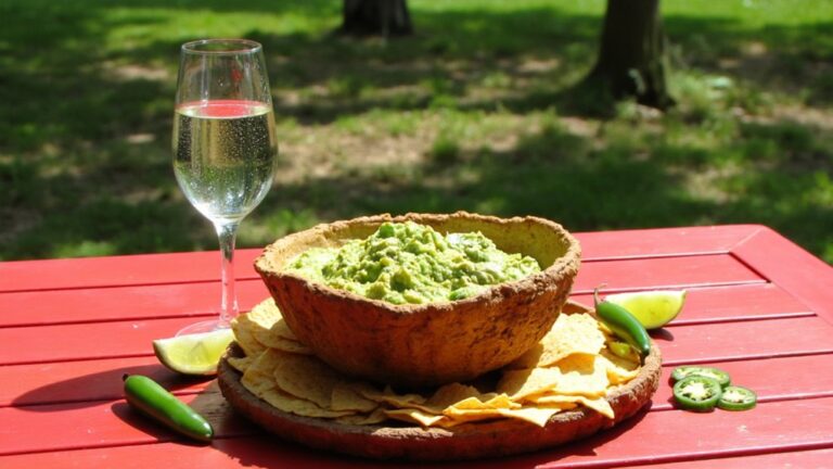 wine pairing for guacamole