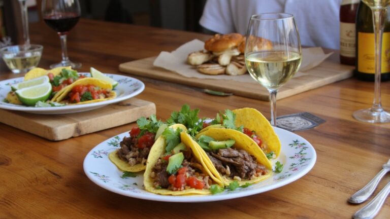 wine pairing for mini tacos