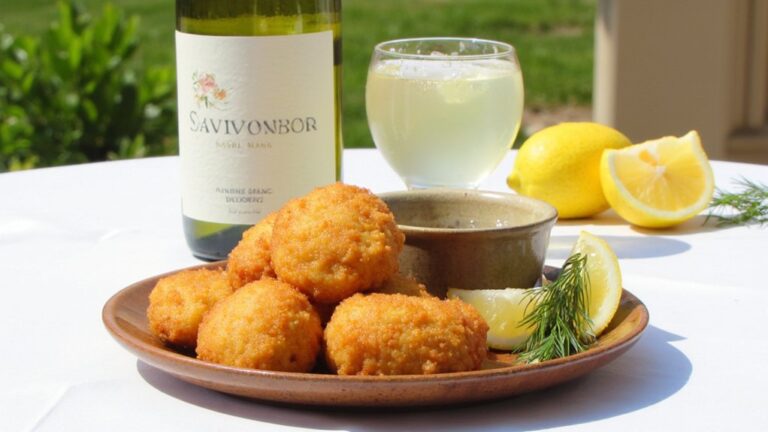 wine pairing for prawn croquettes
