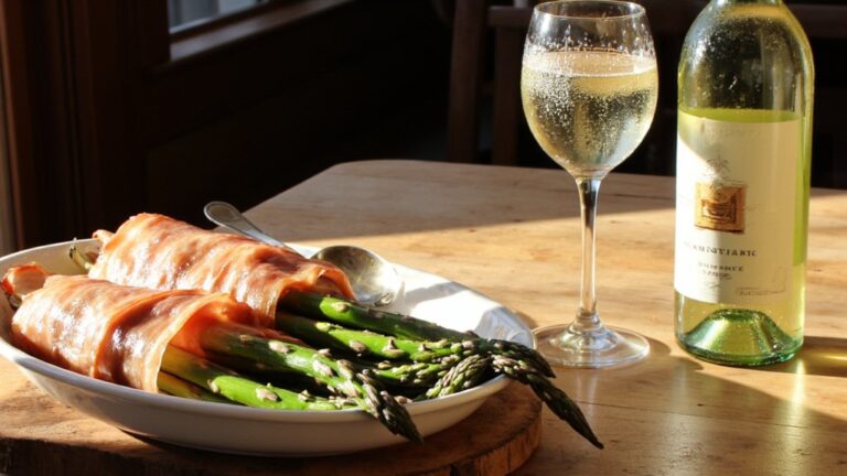 wine pairing for prosciutto asparagus