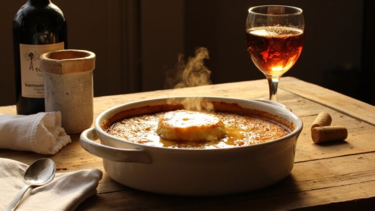 wine pairing for pudding ch meur