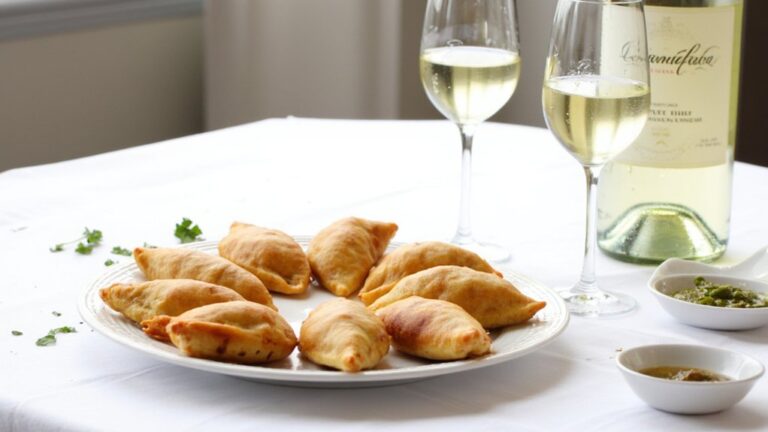 wine pairing for samosas