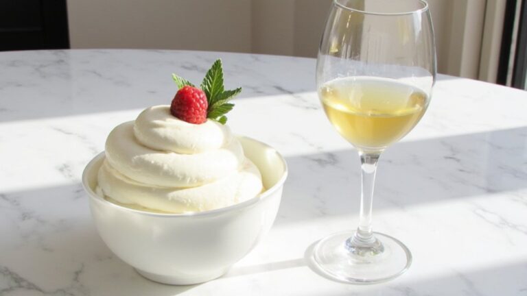 wine pairing for white chocolate