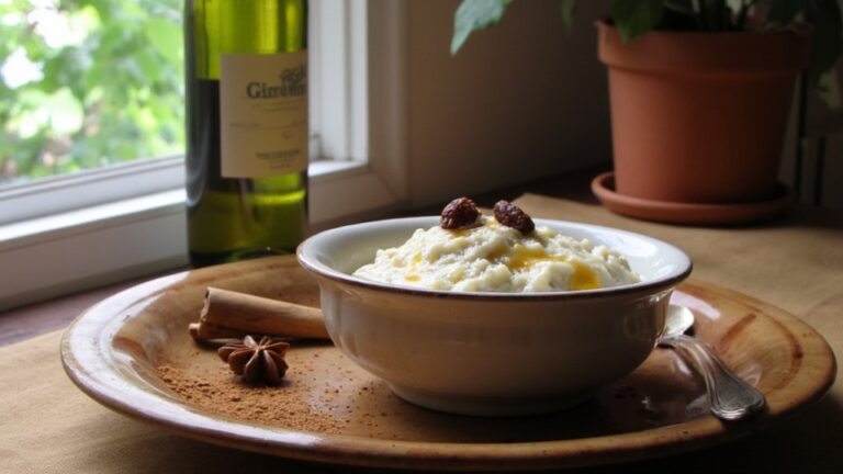 creamy rice pudding pairing