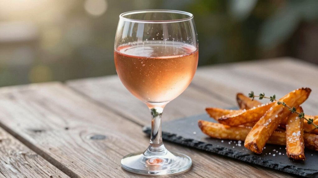 crisp ros complements sweet fries
