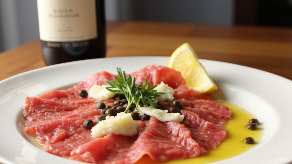 lean beef bright wine
