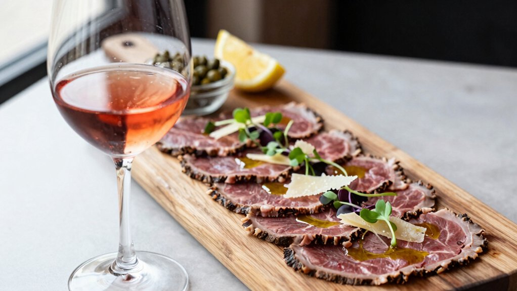match wine to dressing texture