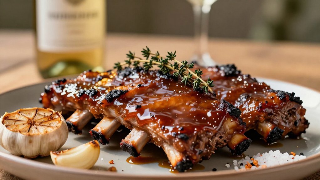 bbq beef ribs wine pairing
