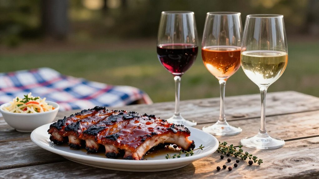 unexpected wine pairings for ribs